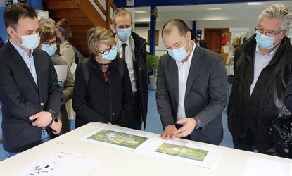 Visite préfet du Cantal