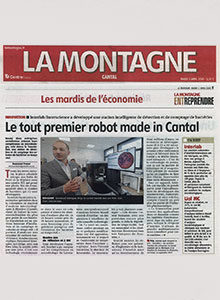 Le tout premier robot Made in Cantal