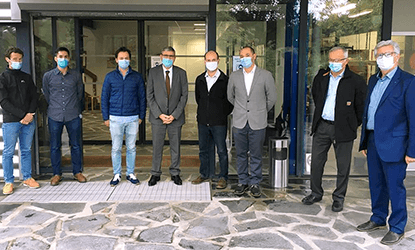 Visite du Préfet du Cantal à l’usine