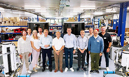 GIC A3P au centre de R&D et à l’usine Interscience